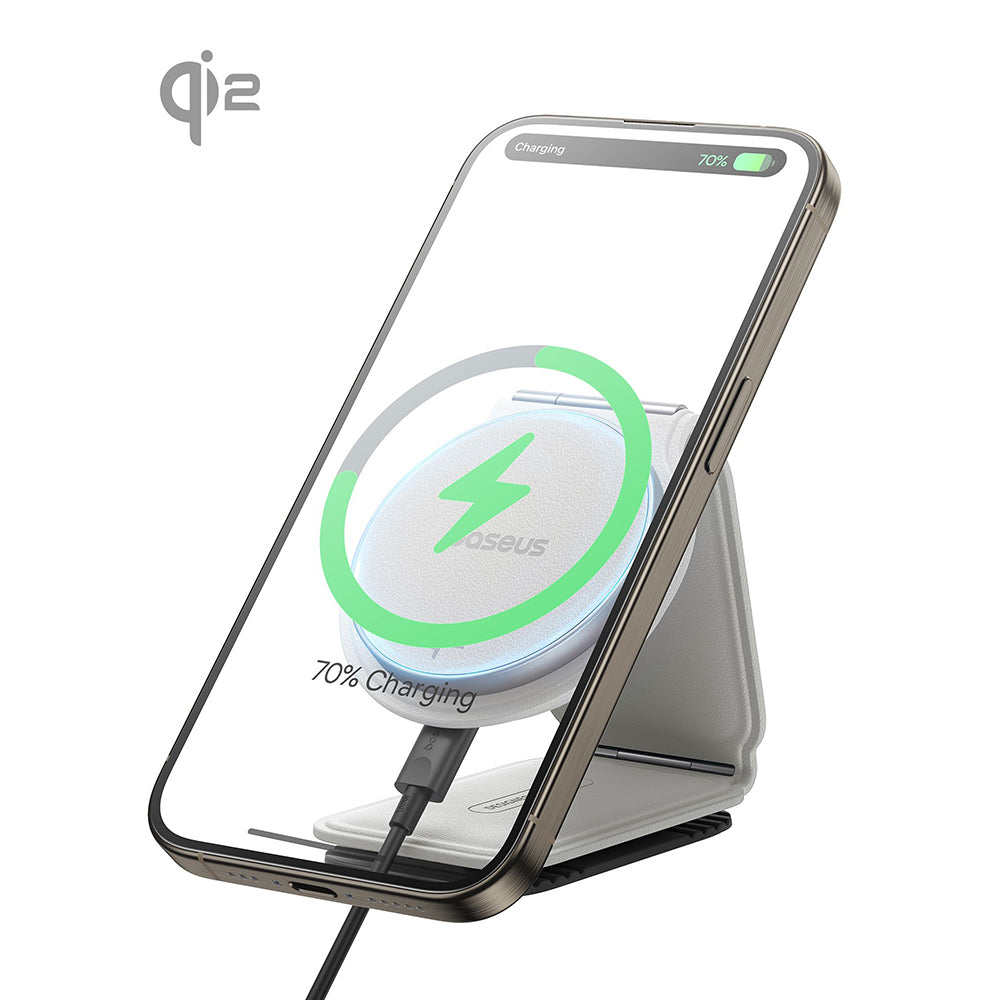 Incarcator Auto Wireless Baseus PrimeTrip C02, 15W, 1.67A, Srebrni C40169003211-00