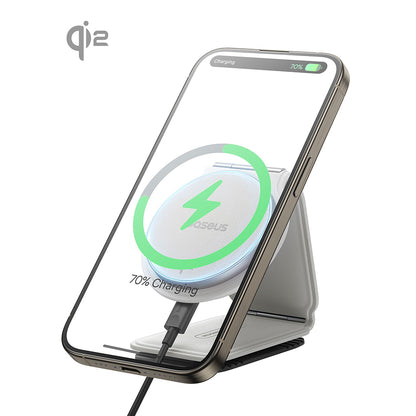 Incarcator Auto Wireless Baseus PrimeTrip C02, 15W, 1.67A, Srebrni C40169003211-00