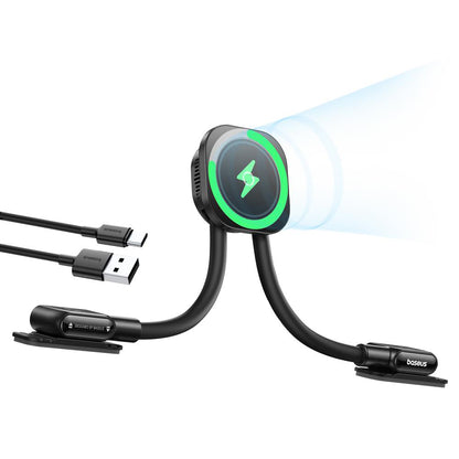 Bežični auto punjač Baseus PrimeTrip C03s Pro, 15W, 1.67A, Crni C0013803