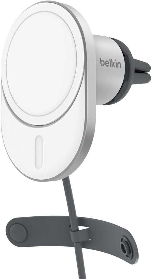 Bežični auto punjač Belkin BoostCharge Pro, 15W, 1.67A, Bela WIC008btGR-V2