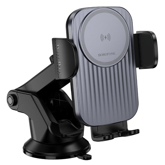 Auto punjač Borofone BH222 Leading, 15W, 1.67A, Crni