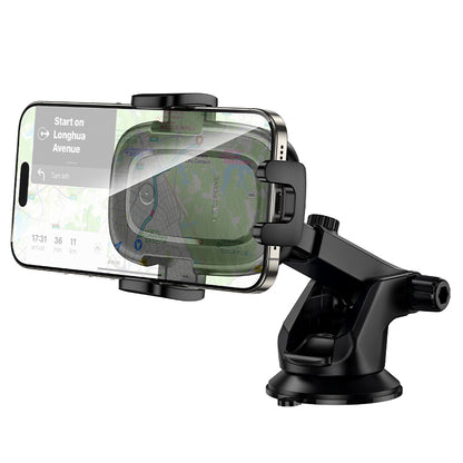 Auto punjač bez žica Borofone BH223 Follower, 15W, 1.67A, Crni