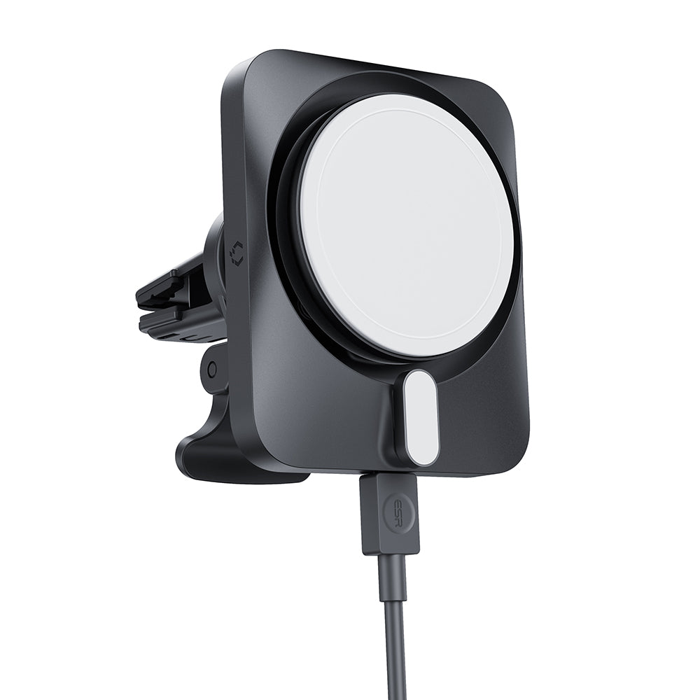 Bežični auto punjač ESR CryoBoost, 15W, 1.67A, Srebrni