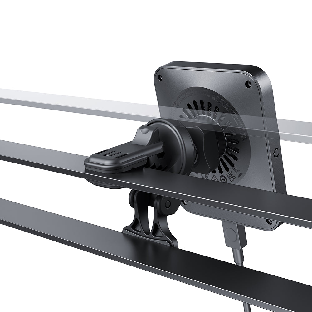 Bežični auto punjač ESR CryoBoost, 15W, 1.67A, Srebrni