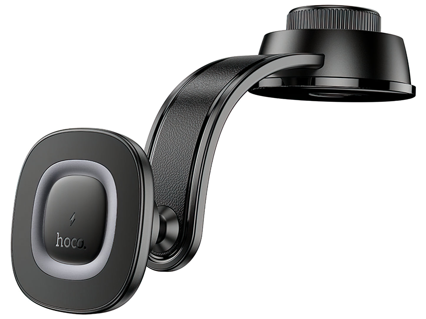 Auto punjač Wireless HOCO HW31, 15W, 1.67A, Crni