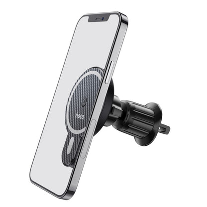 Bežični auto punjač HOCO CA85, 15W, 1.67A, Crni