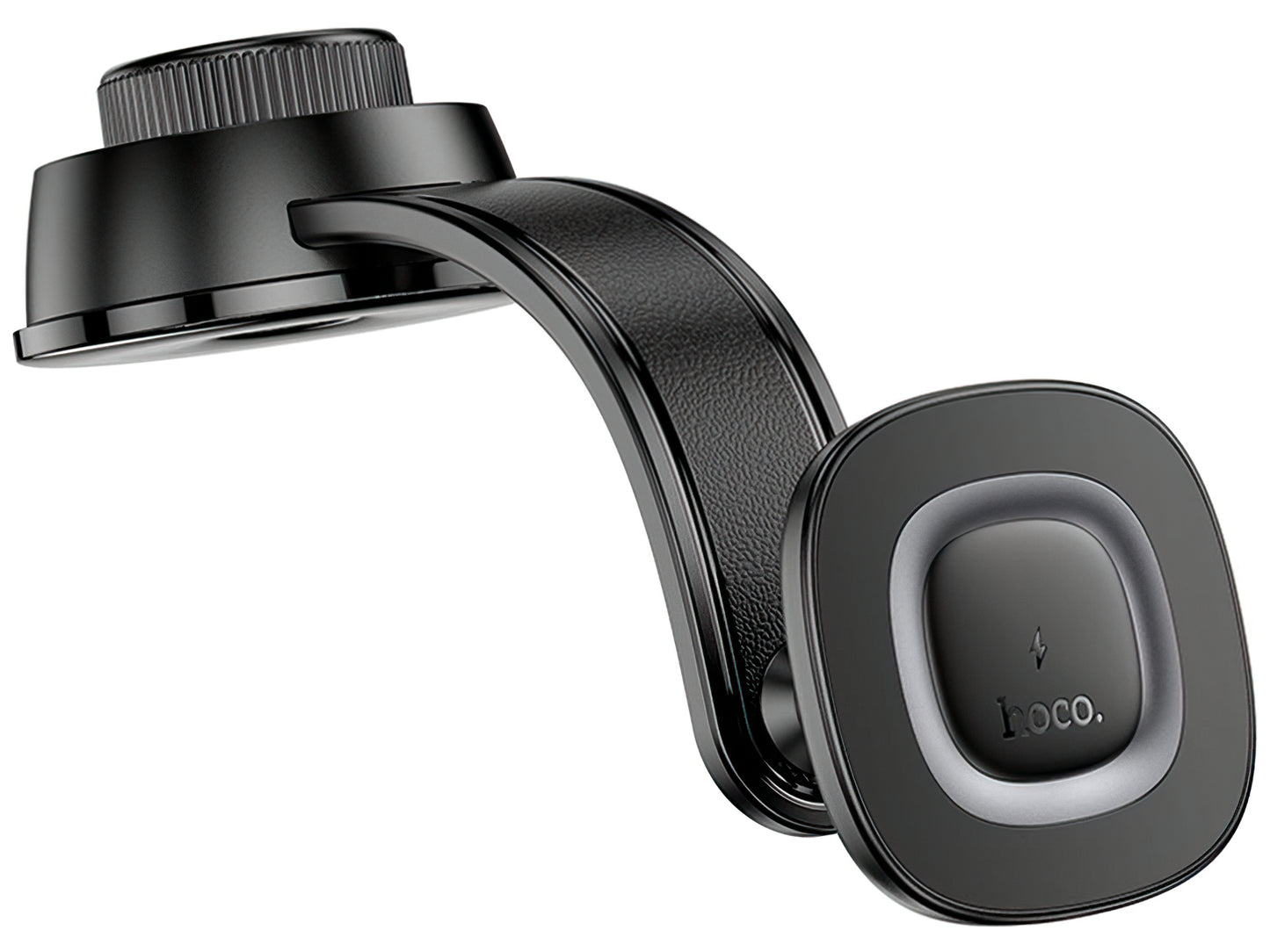 Auto punjač Wireless HOCO HW31, 15W, 1.67A, Crni