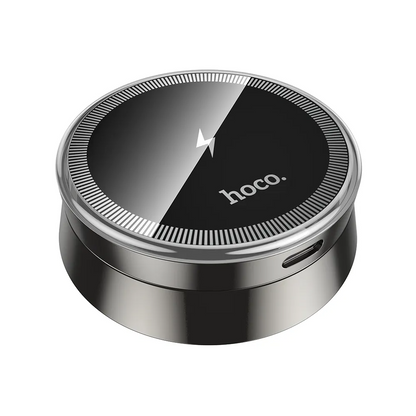 Bežični auto punjač HOCO HW33, 15W, 1.67A, Sivi