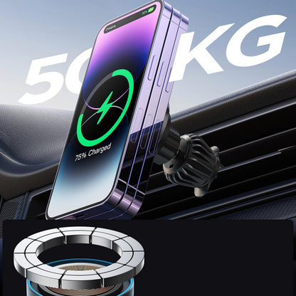 Bežični auto punjač Joyroom JR-ZS240 Pro, 15W, 1.67A, Crni