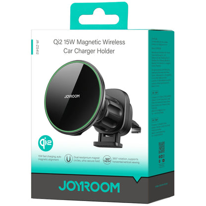 Auto punjač bez žica Joyroom JR-ZS412, 15W, 1.67A, Crni