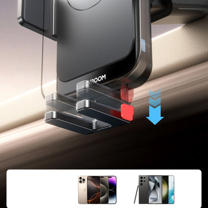 Bežični auto punjač Joyroom JR-ZS241S, 15W, 1.67A, Crni