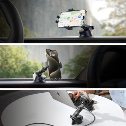 Bežični auto punjač Joyroom JR-ZS241S, 15W, 1.67A, Crni