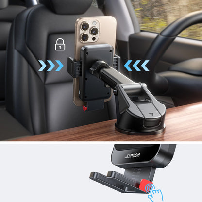Bežični auto punjač Joyroom JR-ZS241S, 15W, 1.67A, Crni