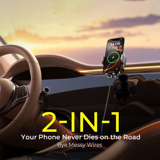 Incarcator Auto Wireless Lisen W605, 15W, 1.67A, Crni YL0225030014