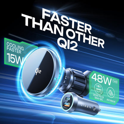 Auto punjač Lisen W701, 15W, 1.67A, Crni YL0224060042