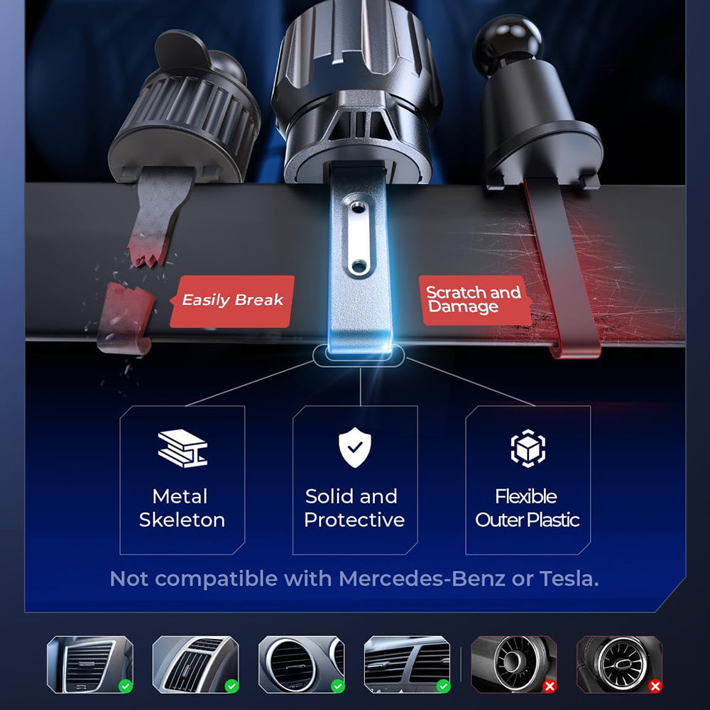 Bežični auto punjač Lisen W704 Pro, 25W, Crni YL0225090003