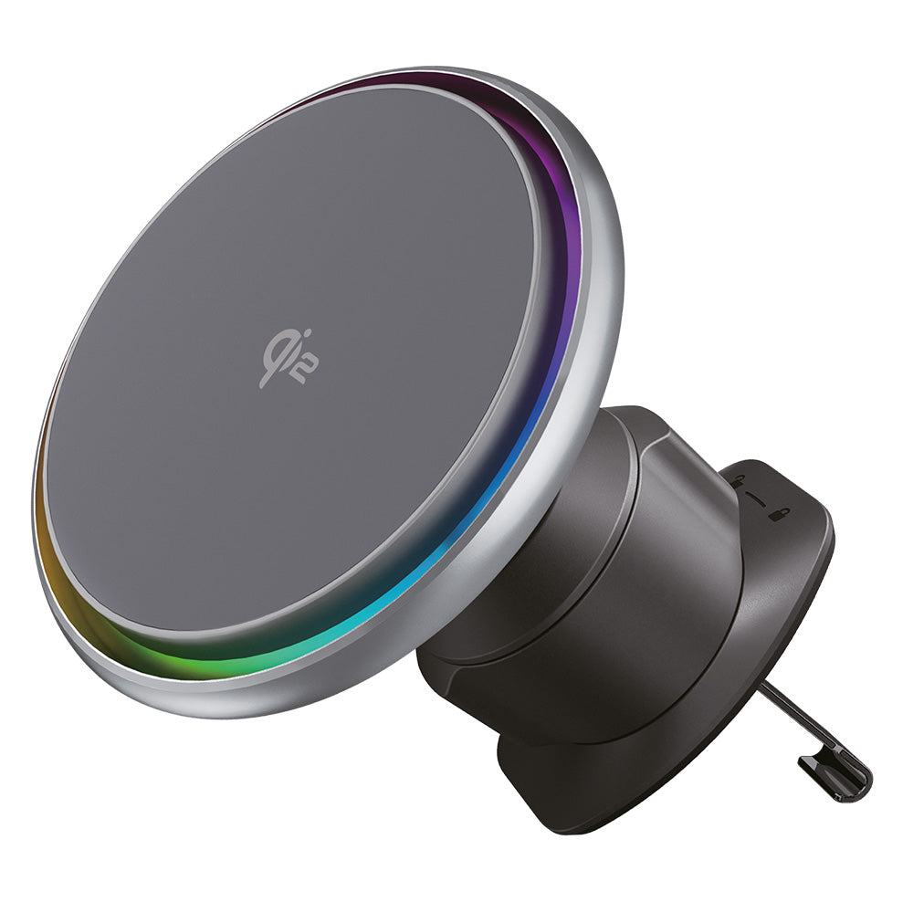 Incarcator Auto Wireless Proove Icecore, 15W, 1.67A, Sivi WHIC15002003