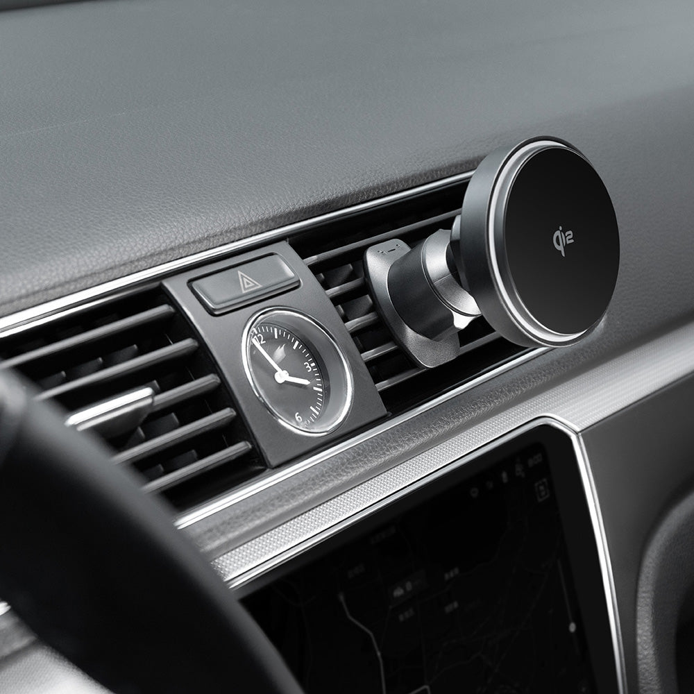 Incarcator Auto Wireless Proove Light Circle, 15W, 1.67A, Sivi WHLC15010002