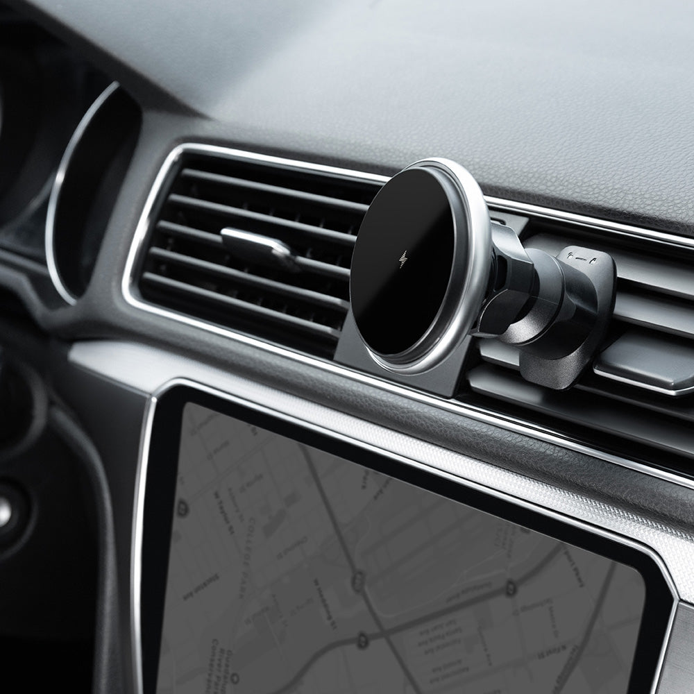 Punjač za auto Proove Magic Circle, bežični, 15W, 1.67A, srebrni WHMC15020006