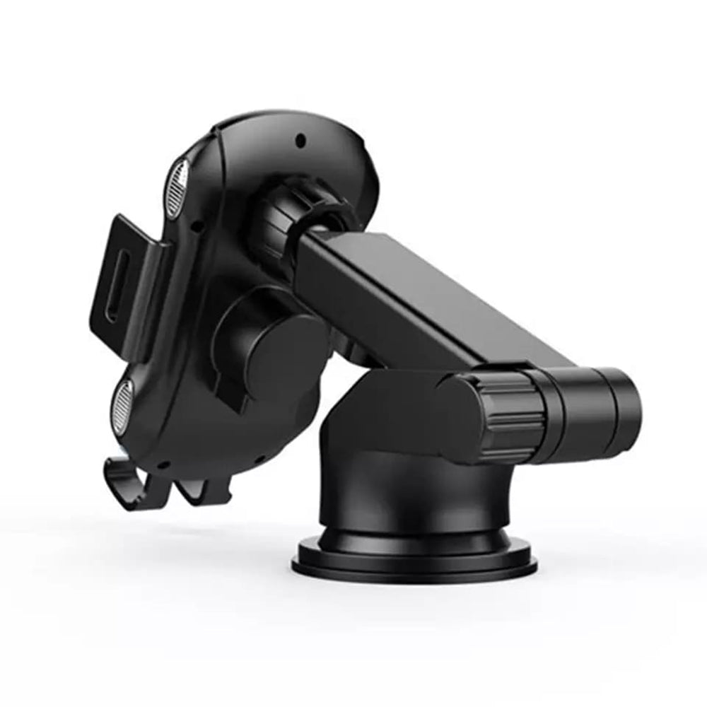 Auto punjač bez žica Techsuit CAPD032 Premium, 10W, 1.1A, Crni