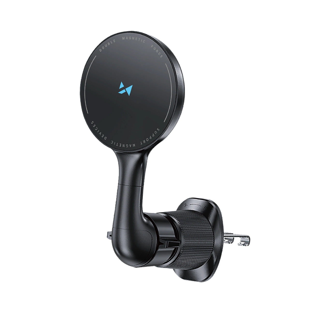 Bežični auto punjač WZK WCT5-6S4Y, 15W, 1.67A, Crni