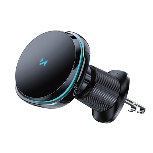 Bežični auto punjač WZK WCT5-Q6S2Y, 15W, 1.67A, Crni