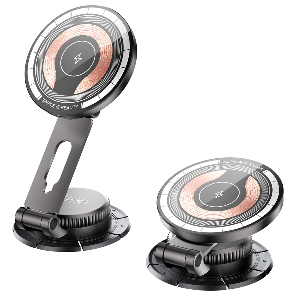 Bežični auto punjač XO Design CX036, 15W, 1.67A, Crni