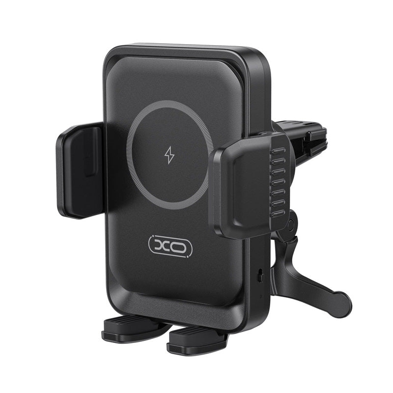Bežični auto punjač XO Design WX046, 15W, 1.67A, Crna