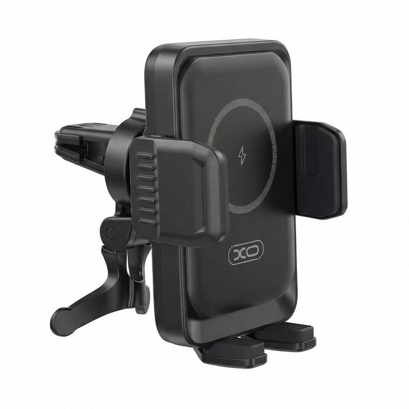 Bežični auto punjač XO Design WX046, 15W, 1.67A, Crna