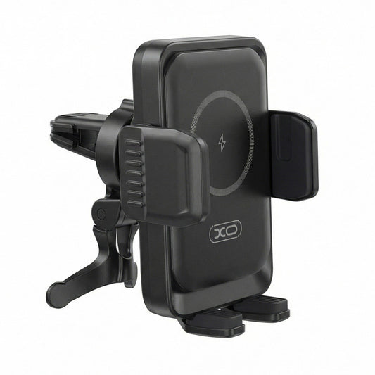 Bežični auto punjač XO Design WX046, 15W, 1.67A, Crna