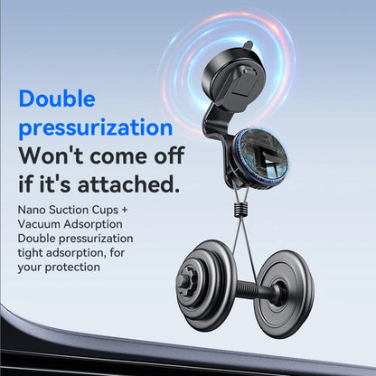 Bežični auto punjač Yesido C311, 15W, 1.67A, Crni