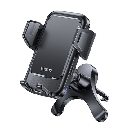 Auto punjač Wireless Yesido C312, 15W, 1.67A, Crni