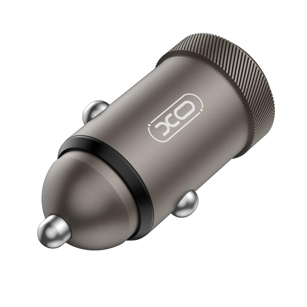 Auto punjač XO Design CC70, 30W, 3A, 1 x USB-C, Crni