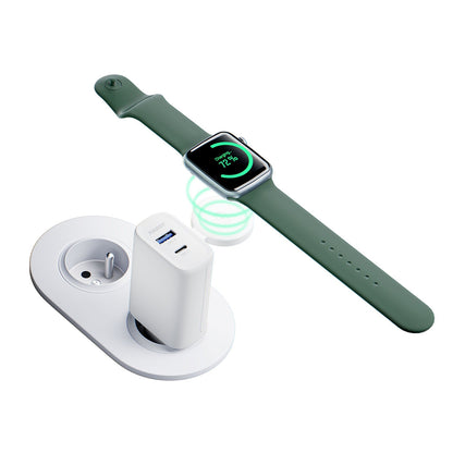 Punjač mreže 3MK Hardy 2in1, 33W, 3A, 1 x USB-A - 1 x USB-C, Beli