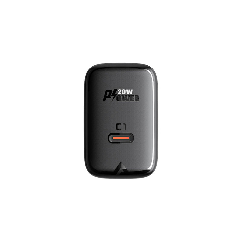 Punjač mreže Acefast A1, 20W, 3A, 1 x USB-C, Crni