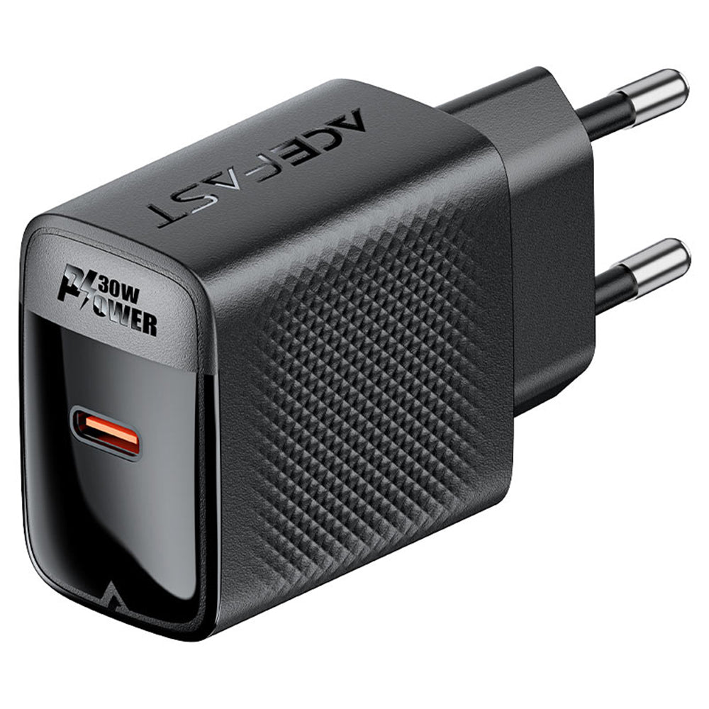 Punjač mreže Acefast A102, 30W, 3A, 1 x USB-C, Crni