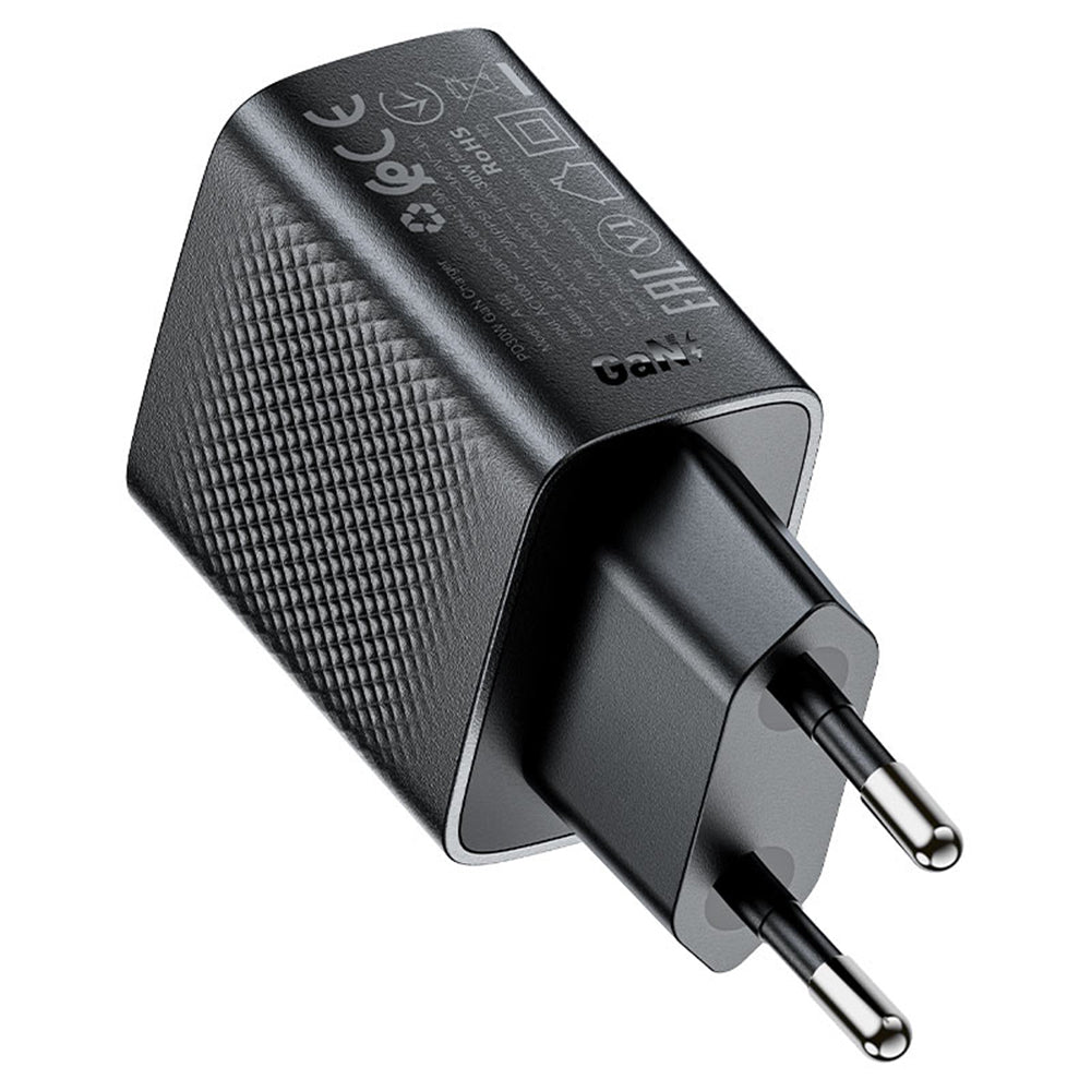 Punjač mreže Acefast A102, 30W, 3A, 1 x USB-C, Crni