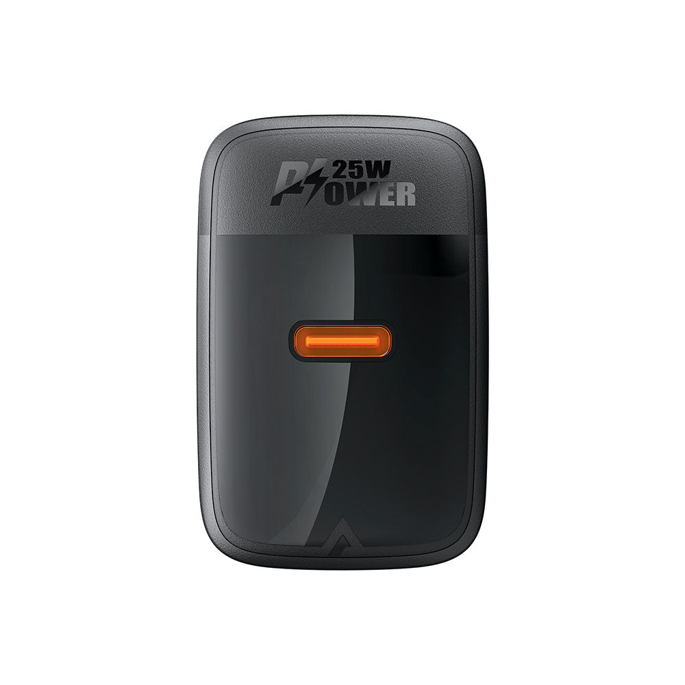 Punjač mreže Acefast A104, 25W, 3A, 1 x USB-C, Crni