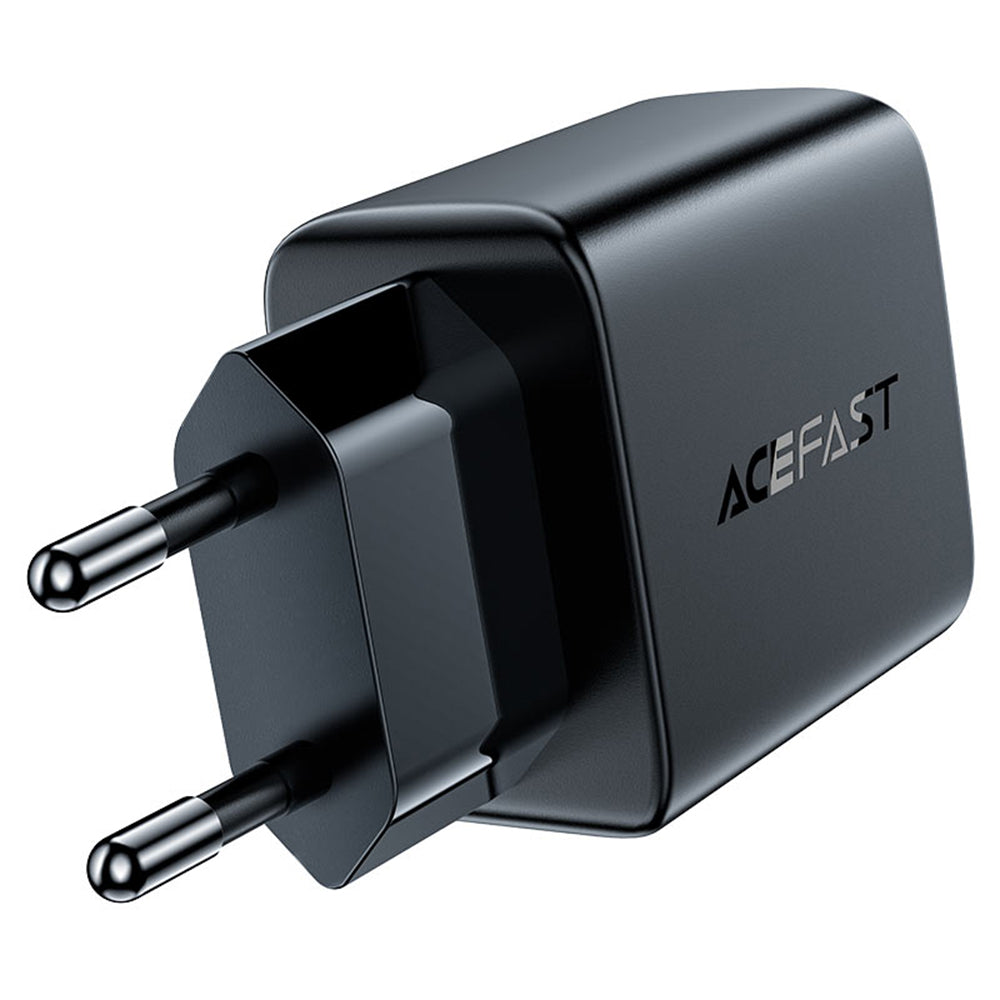 Punjač mreže Acefast A33, 18W, 3A, 2 x USB-A, Crni