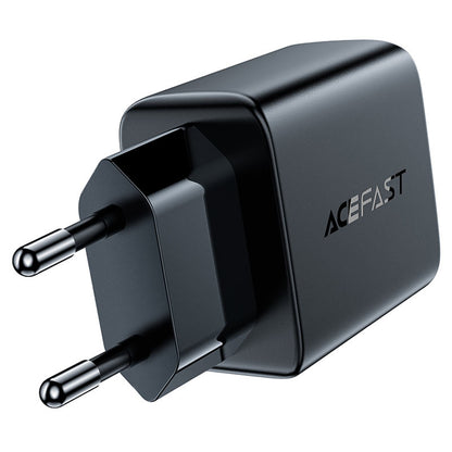 Punjač mreže Acefast A33, 18W, 3A, 2 x USB-A, Crni