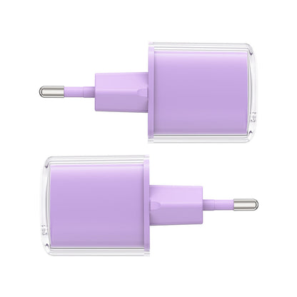 Punjač mreže Acefast A53 Sparkling Display, 30W, 3A, 1 x USB-C, Ljubičasta