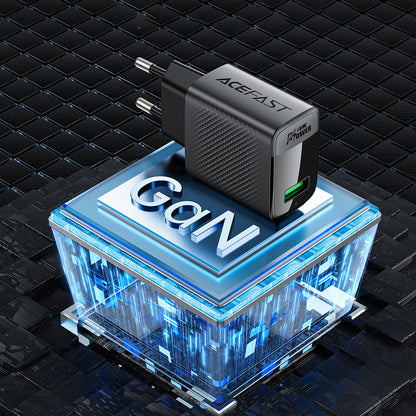 Punjač mreže Acefast A90, 18W, 3A, 1 x USB-A, Crni