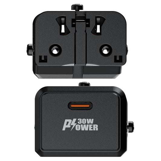 Punjač mreže Acefast Z7 Travel, 30W, 3A, 1 x USB-C, Crni