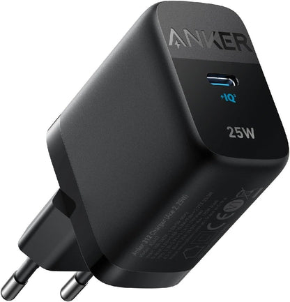 Punjač za mrežu Anker 312 Ace, 25W, 1 x USB-C, Crni A2642G11