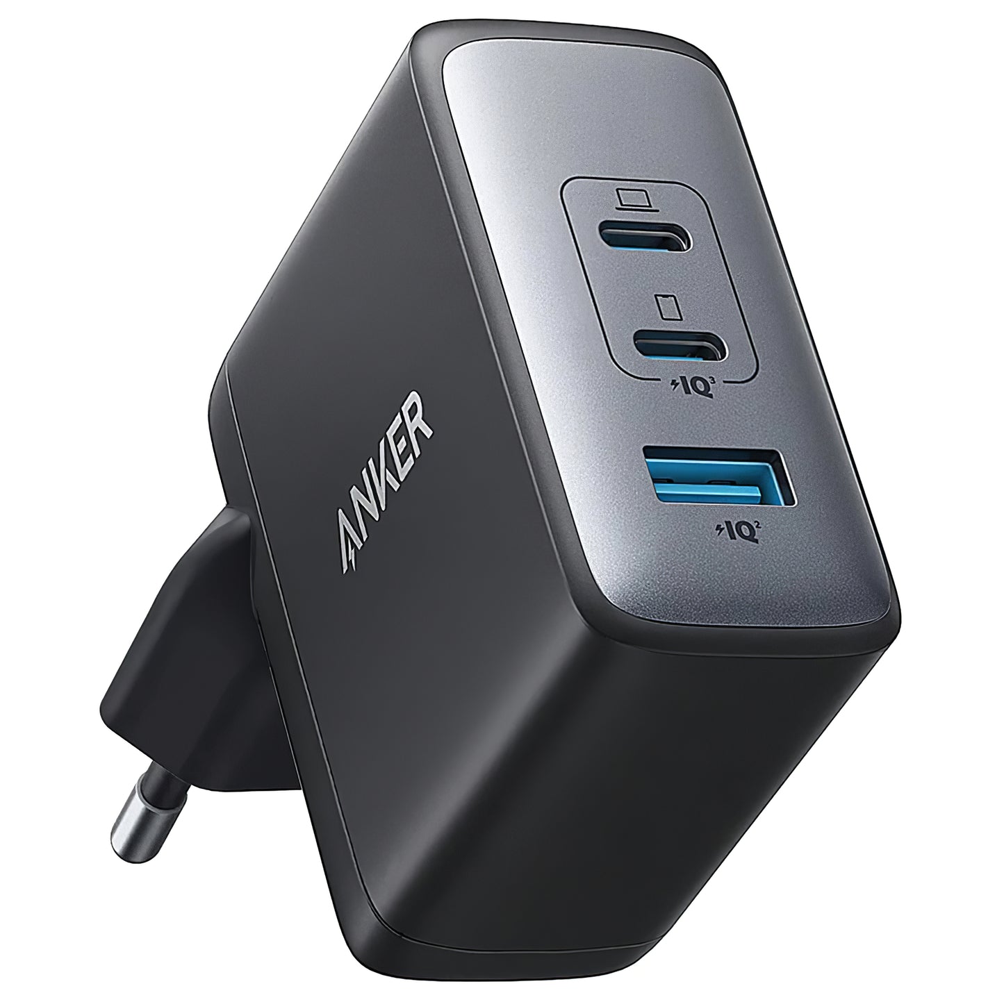 Punjač Anker 736 Nano II, 100W, 3A, 1 x USB-A - 2 x USB-C, Crni A2145G11