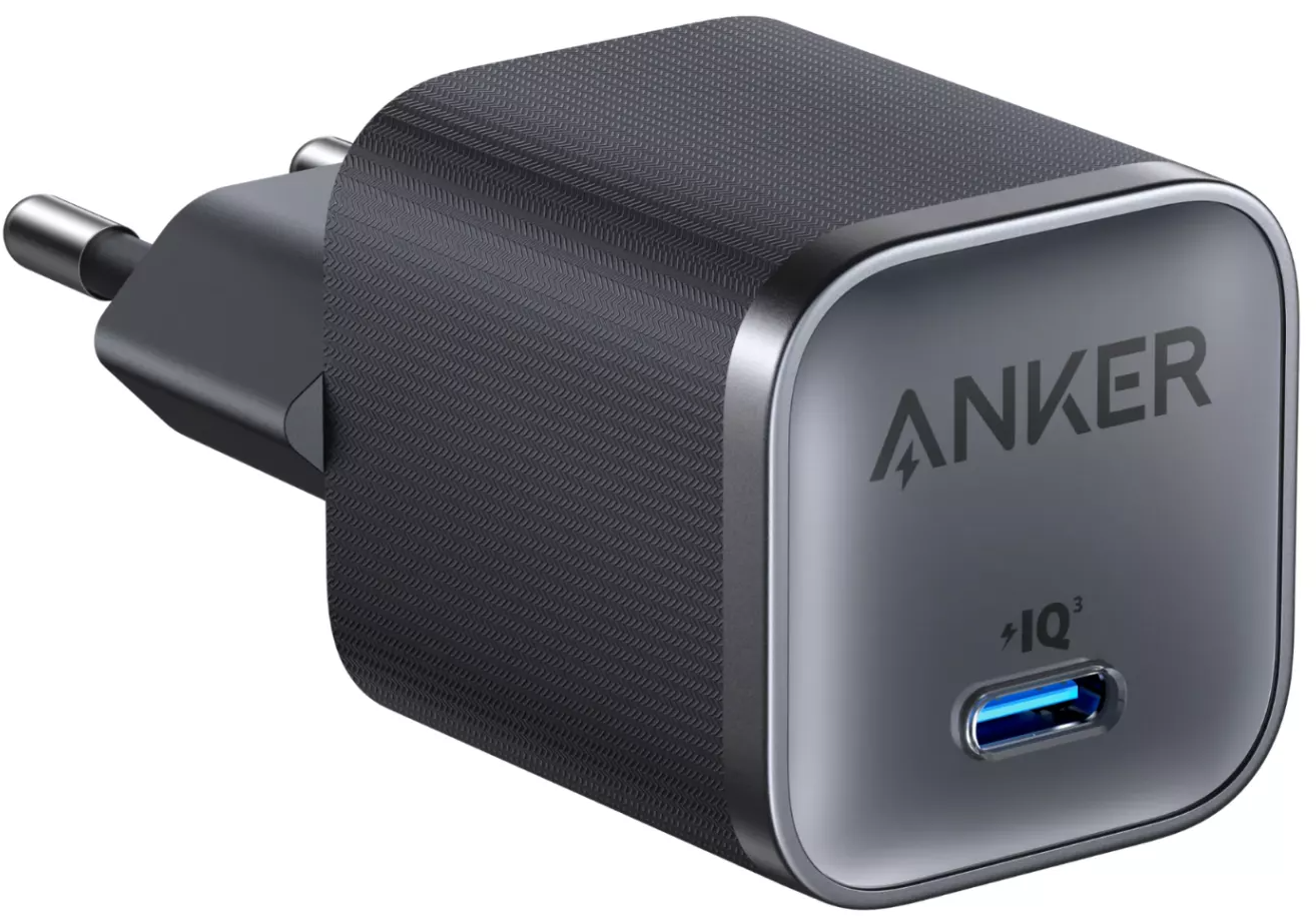 Punjač za mrežu Anker Nano, 45W, 3A, 1 x USB-C, Crni A2692L11