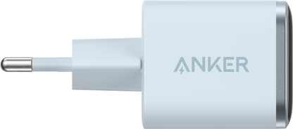 Punjač za mrežu Anker Nano Display, 45W, 3A, 1 x USB-C, Plava A121DG31