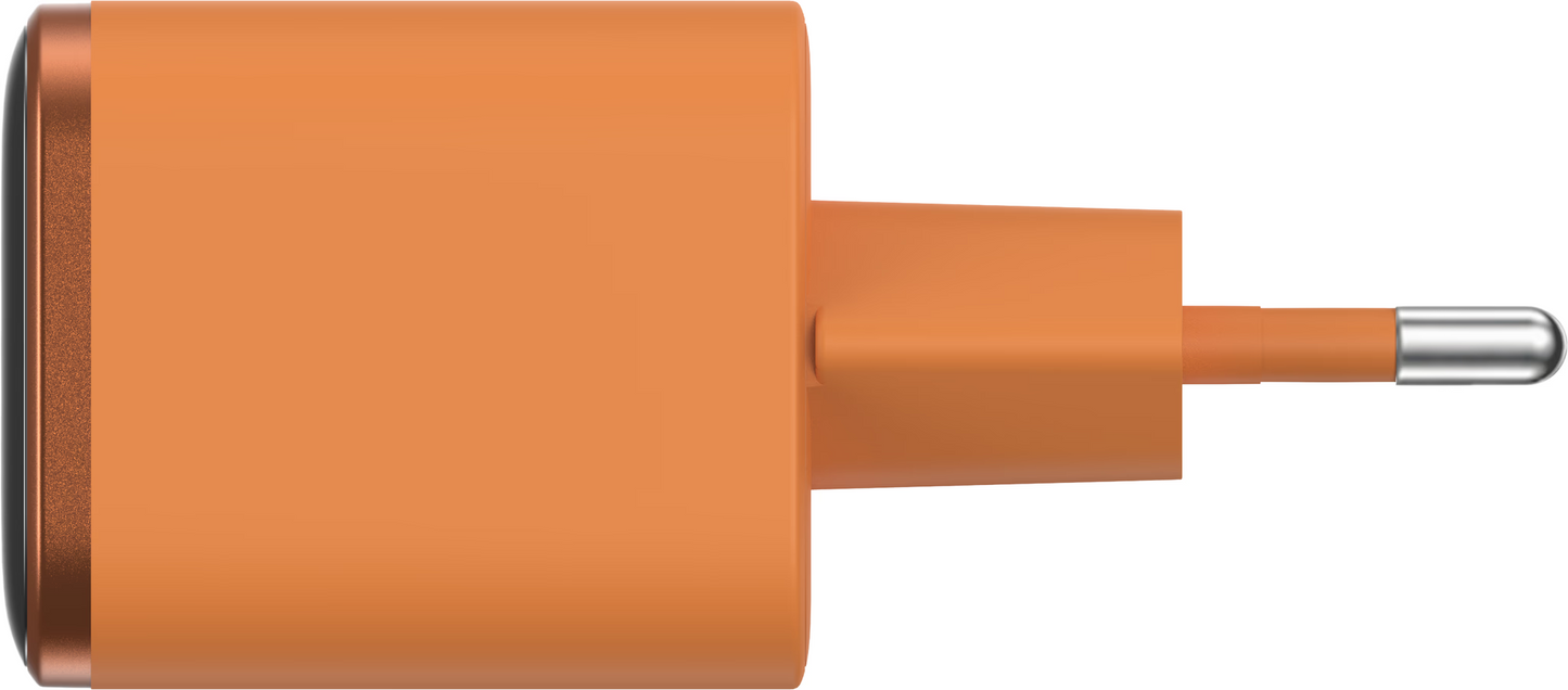 Punjač za mrežu Anker Nano Display, 45W, 3A, 1 x USB-C, Narandžasti A121DGO1