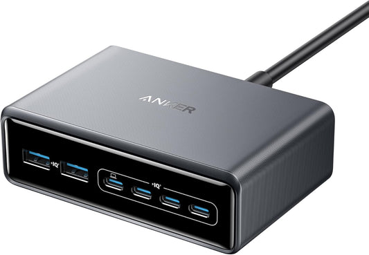 Punjač Stanica Anker Prime, 200W, 3A, 2 x USB-A - 4 x USB-C, Crni A2683341