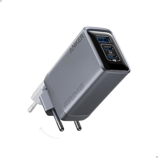 Punjač Anker Prime za mrežu, 100W, 3A, 1 x USB-A - 2 x USB-C, Sivi A2688341